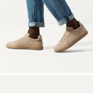 Rothy’s RS01 Lace Up Sneakers in Tan